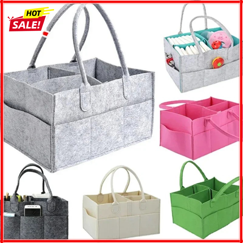 Baby Nursery Essentials - Tas Popok Bayi Organizer Portabel, Tas