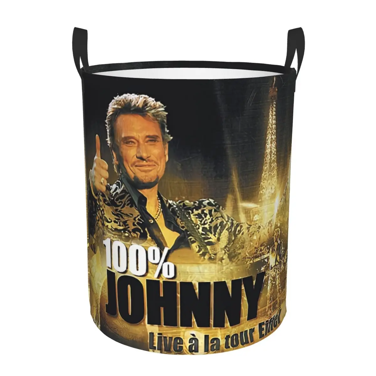 Laundry Hamper Nursery - Johnny Hallyday Keranjang Cucian Mainan Pakaian
