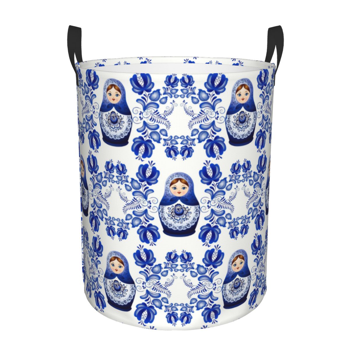 Laundry Hamper Nursery - Boneka Matryoshka kustom Rusia keranjang cucian