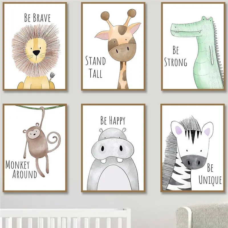 Seni Dinding Kamar Anak Poster - Baby Nursery Quotes ulasan dan harga