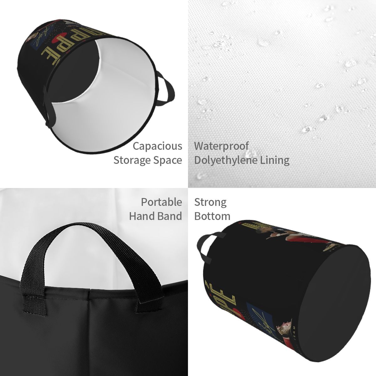 Kustom Mbappes KM sepak bola b - Laundry Hamper Nursery ulasan dan harga
