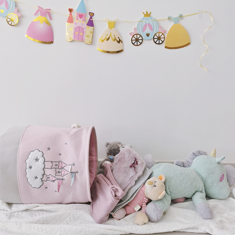 Keranjang cucian besar, mainan - Laundry Hamper Nursery ulasan dan harga