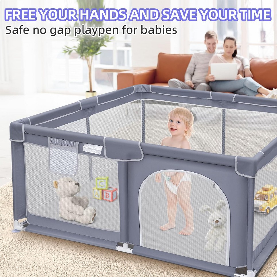 Playpen Bayi, Area Bermain Eks - Baby Nursery Crib ulasan dan harga