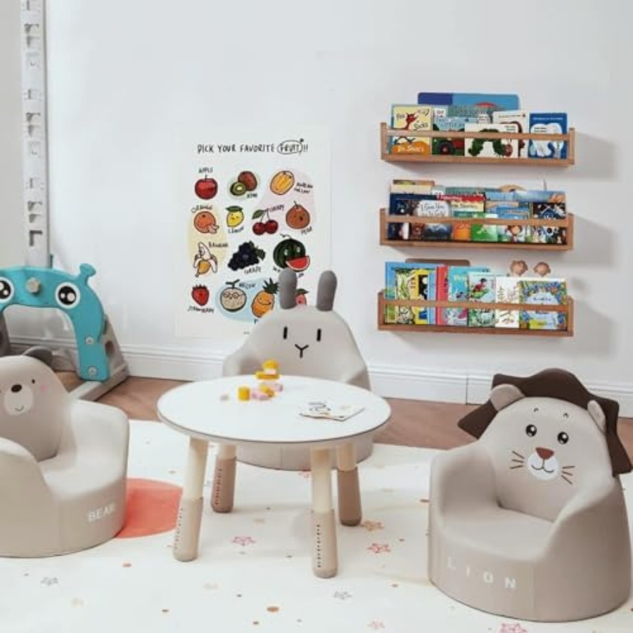 Rak Buku Menggantung untuk Dek - Baby Nursery Floating Shelves ulasan dan harga