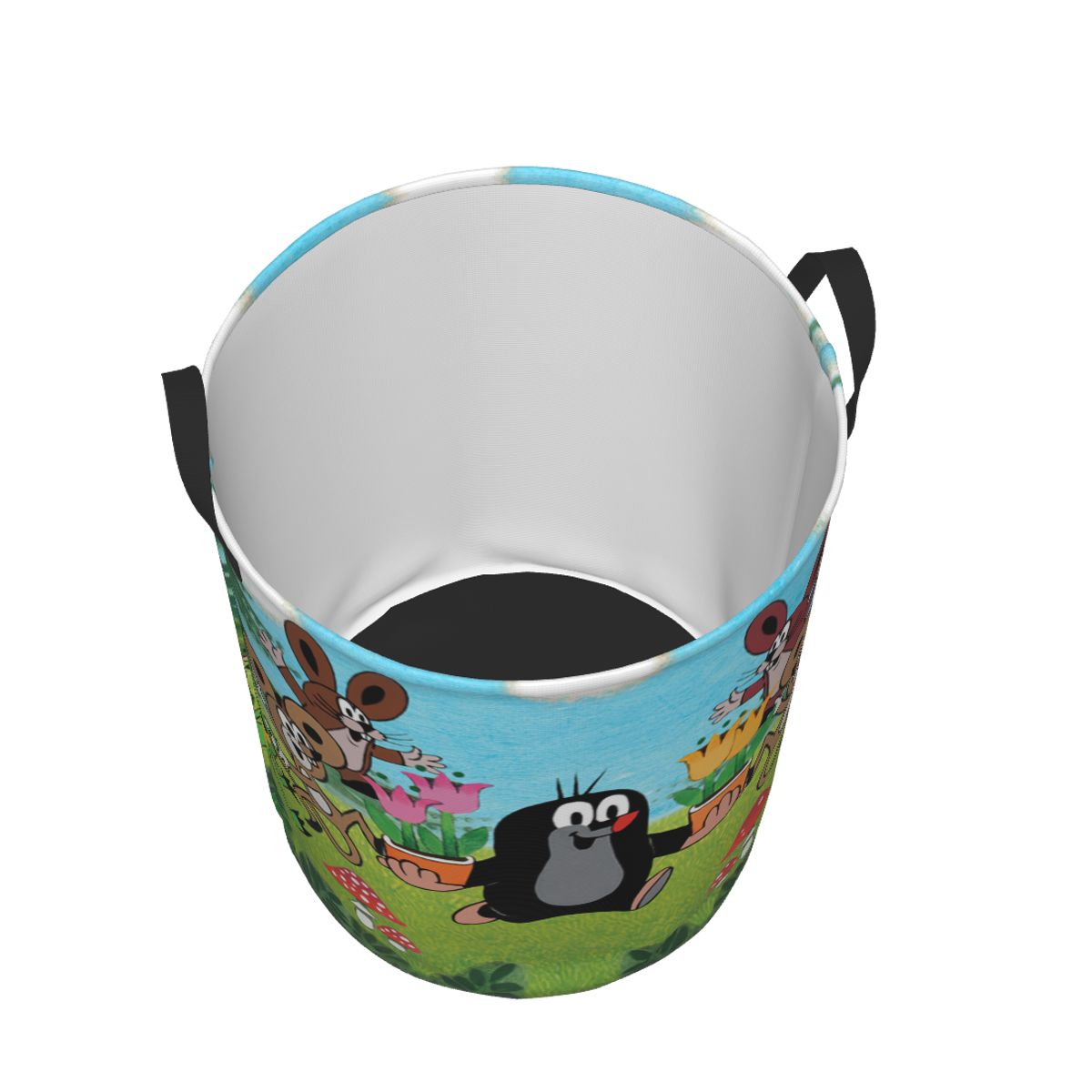 Happy Mole keranjang cucian da - Laundry Hamper Nursery ulasan dan harga