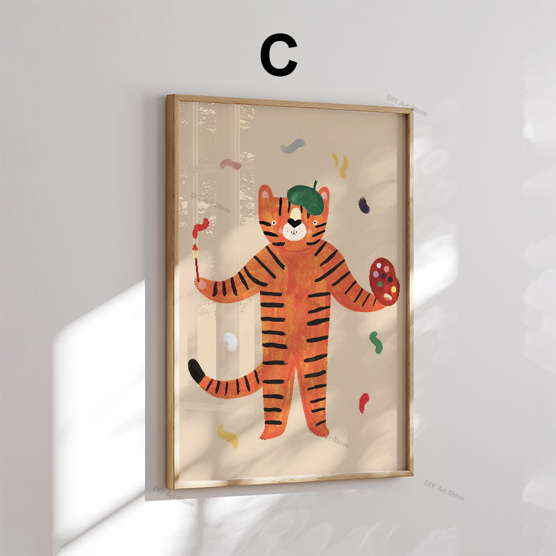 Lukisan Kanvas Seni Dinding Ka - Baby Nursery Wall Art ulasan dan harga