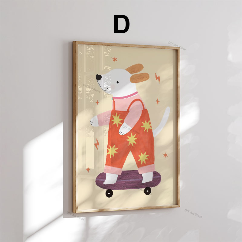 Lukisan Kanvas Seni Dinding Ka - Baby Nursery Wall Art ulasan dan harga