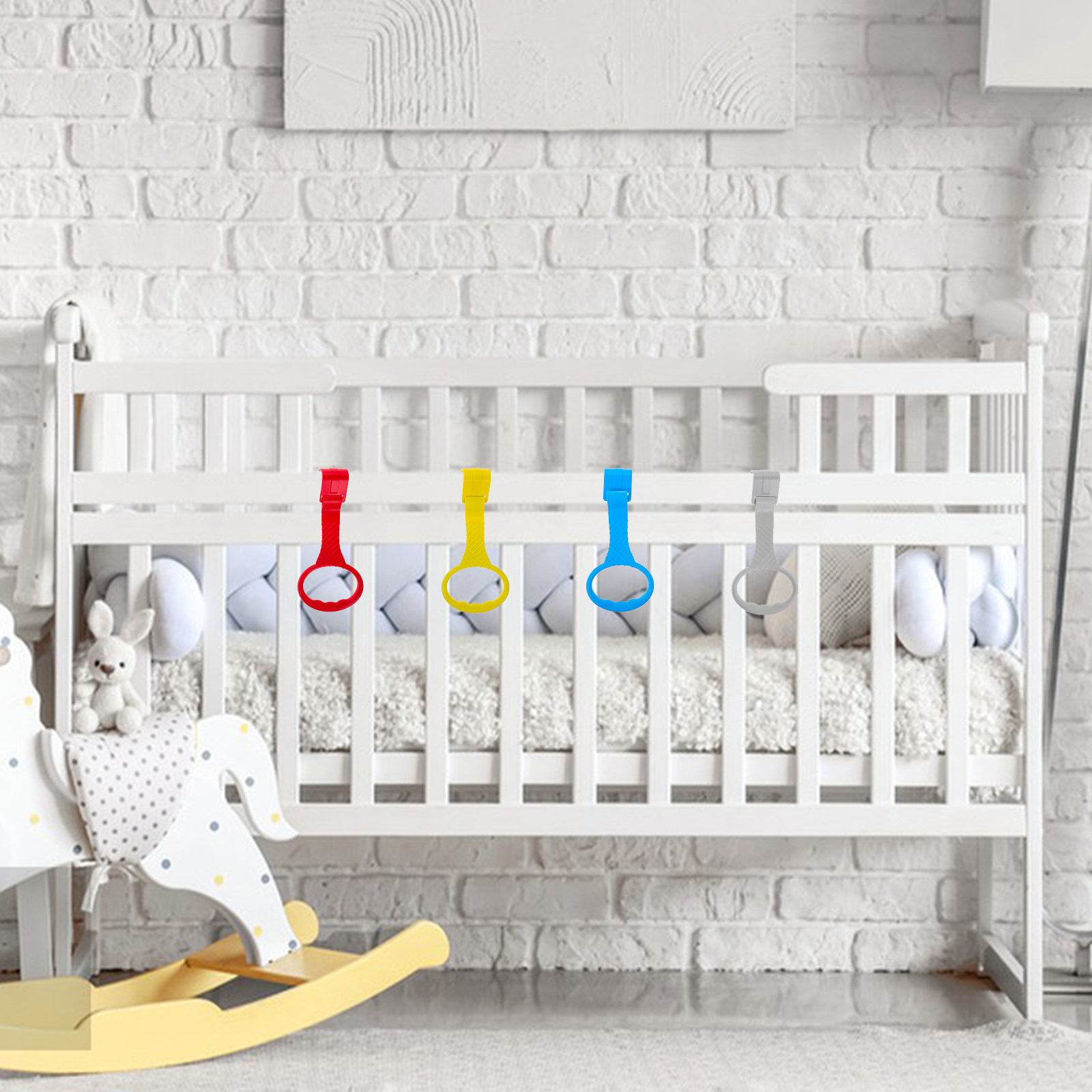 4 Buah Cincin Tarik Tempat Tid - Baby Nursery Crib ulasan dan harga