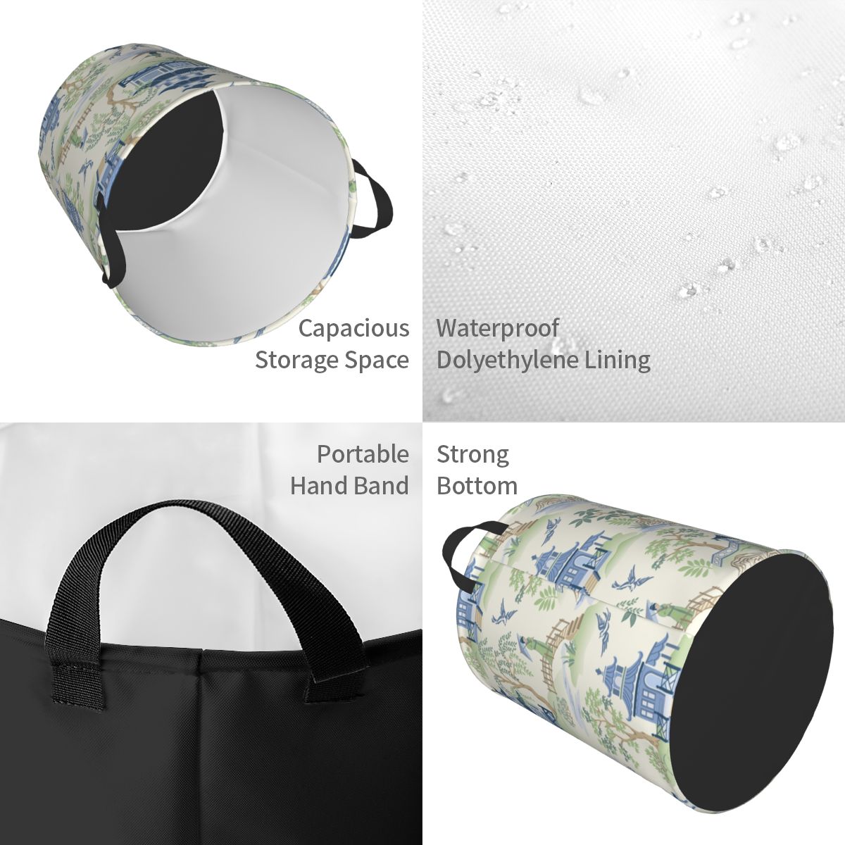 Keranjang cucian antik kustom  - Laundry Hamper Nursery ulasan dan harga