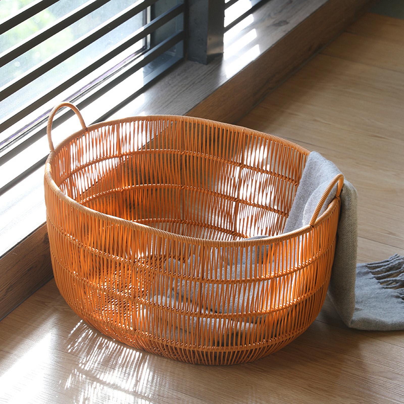 Keranjang anyaman pakaian kera - Laundry Hamper Nursery ulasan dan harga