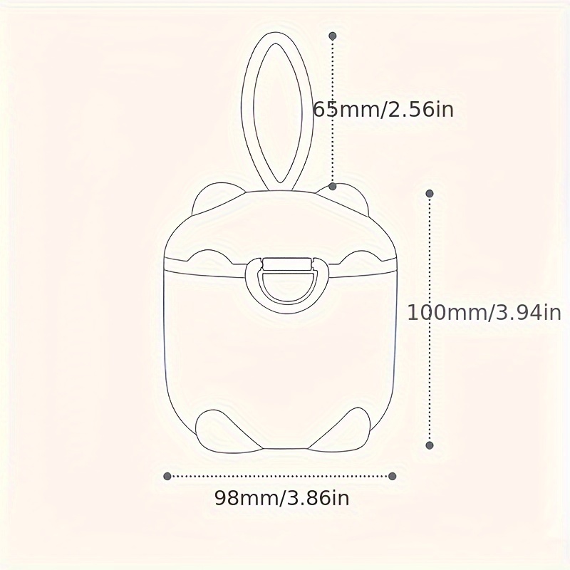 1 Buah Kotak Susu Bubuk Empat  - Baby Nursery Essentials ulasan dan harga