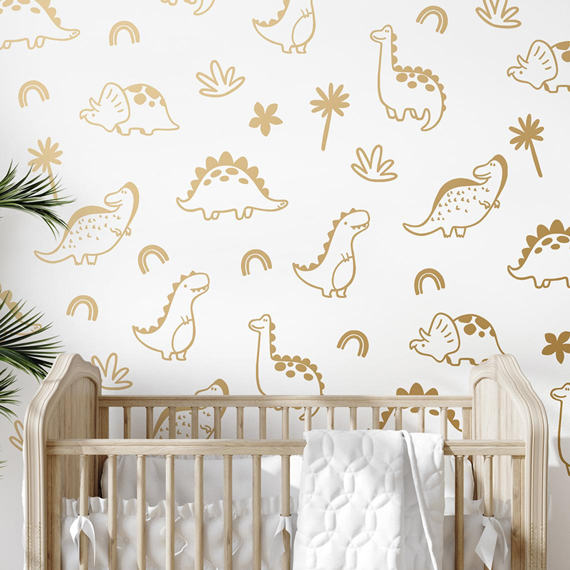 Stiker dinding pelangi pohon d - Baby Nursery Tree ulasan dan harga