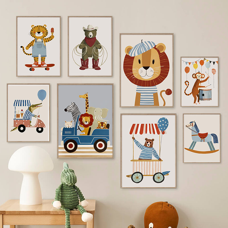 Lukisan Kanvas Seni Dinding Ka - Baby Nursery Wall Art ulasan dan harga