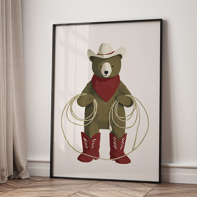 Lukisan Kanvas Seni Dinding Ka - Baby Nursery Wall Art ulasan dan harga