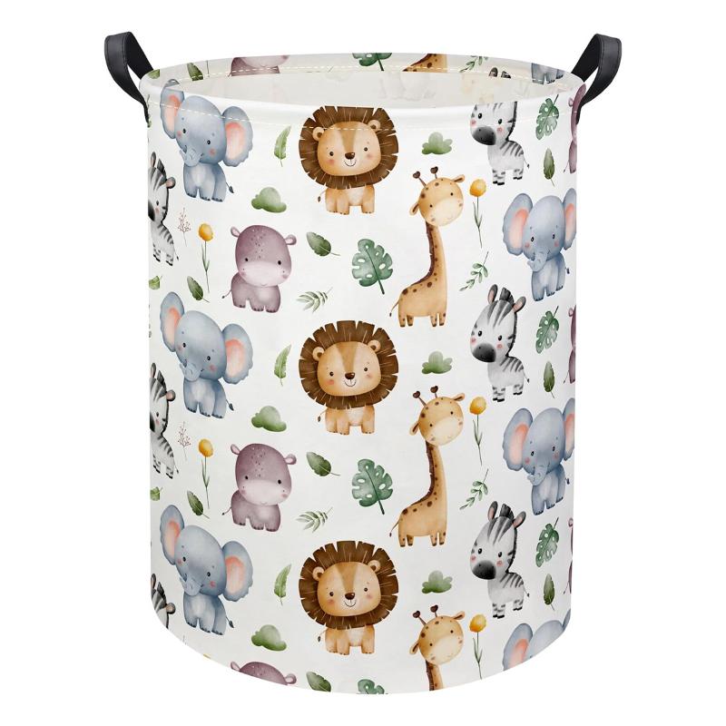 Keranjang Penyimpanan Lipat Mo - Laundry Hamper Nursery ulasan dan harga