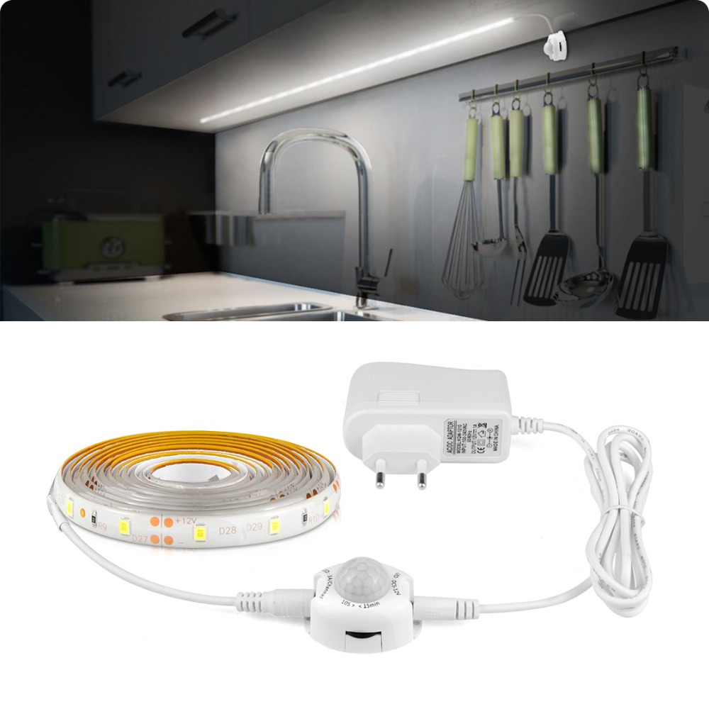 Lampu Strip LED Sensor Gerak P - Drawer Dresser White ulasan dan harga