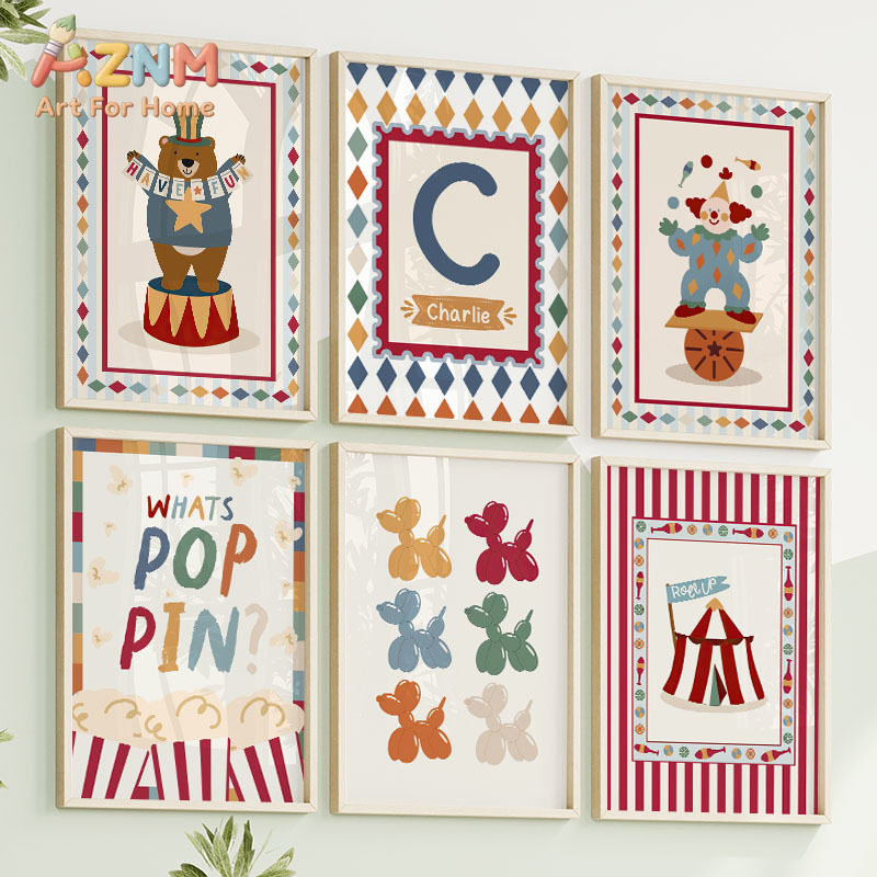 Lukisan Kanvas Seni Dinding Ka - Baby Nursery Wall Art ulasan dan harga